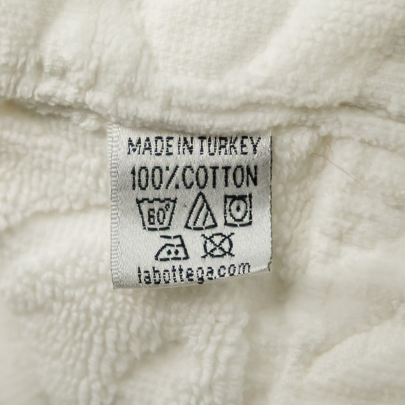 Etro Hotel Collection Size XL White Kimono Paisley Print Belted Cotton Robe - Picture 6 of 7